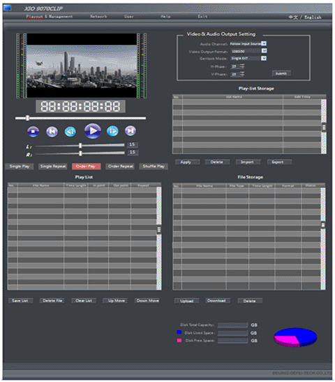 1x6 HD/SD SDI distributor block diagram